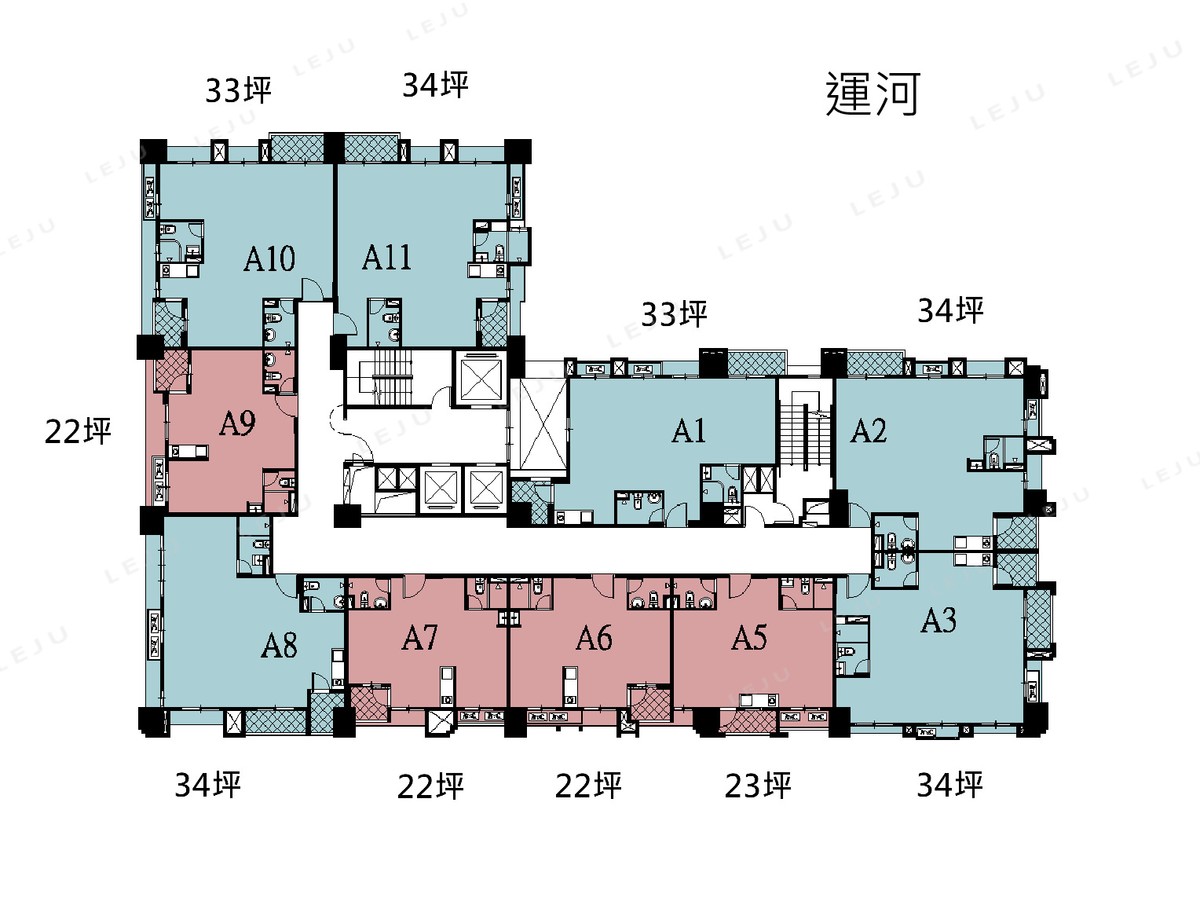 鑫左岸標準層