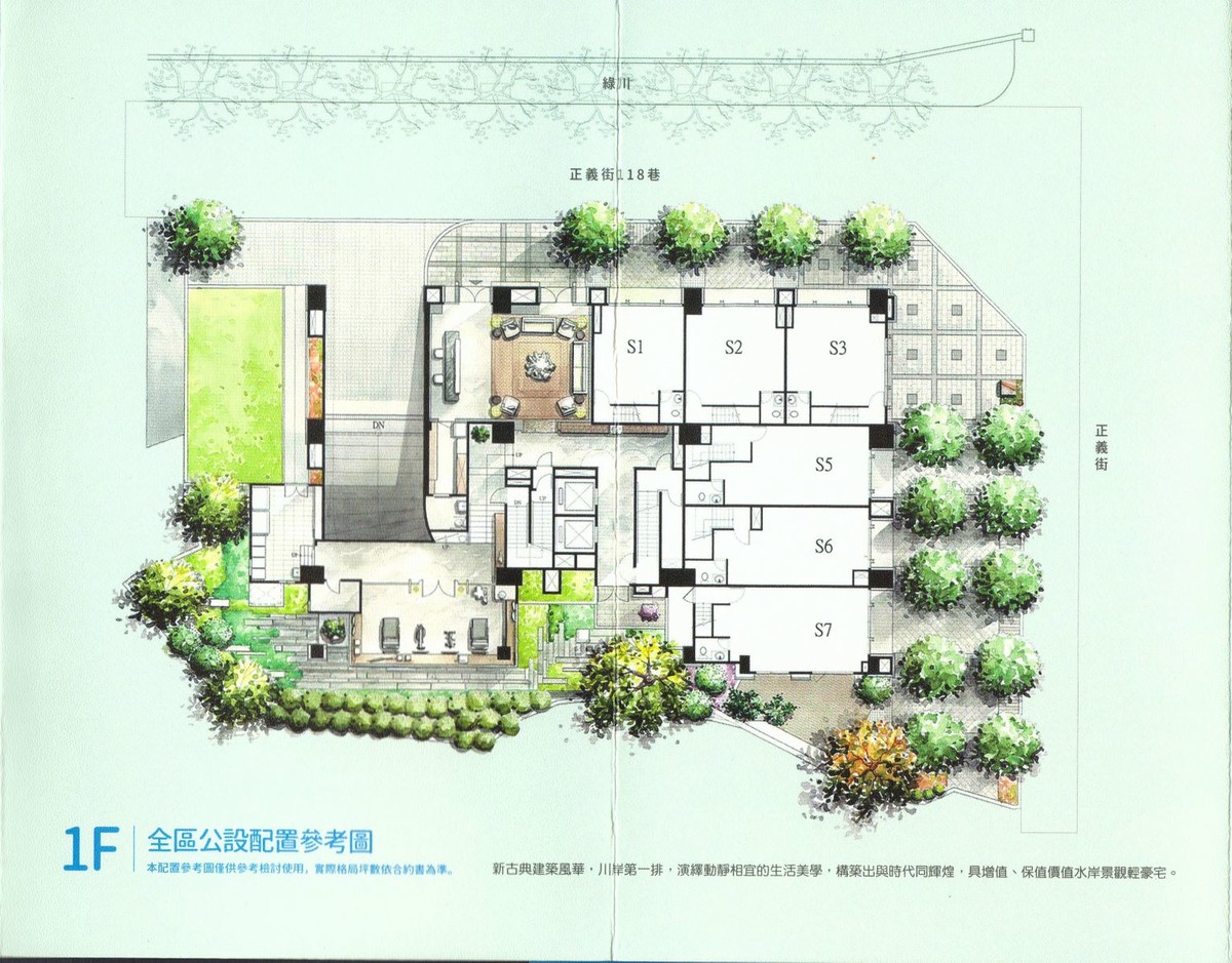 一樓全區平面圖