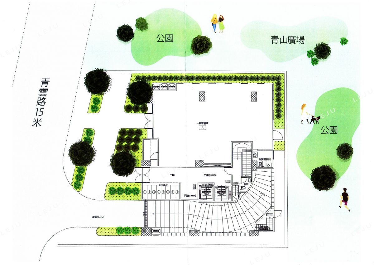 竑實想樂/至善居一樓平面圖