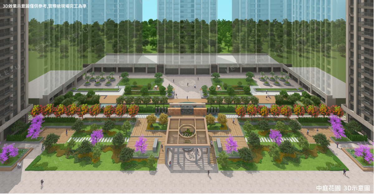 佳順大順_公設_中庭花園