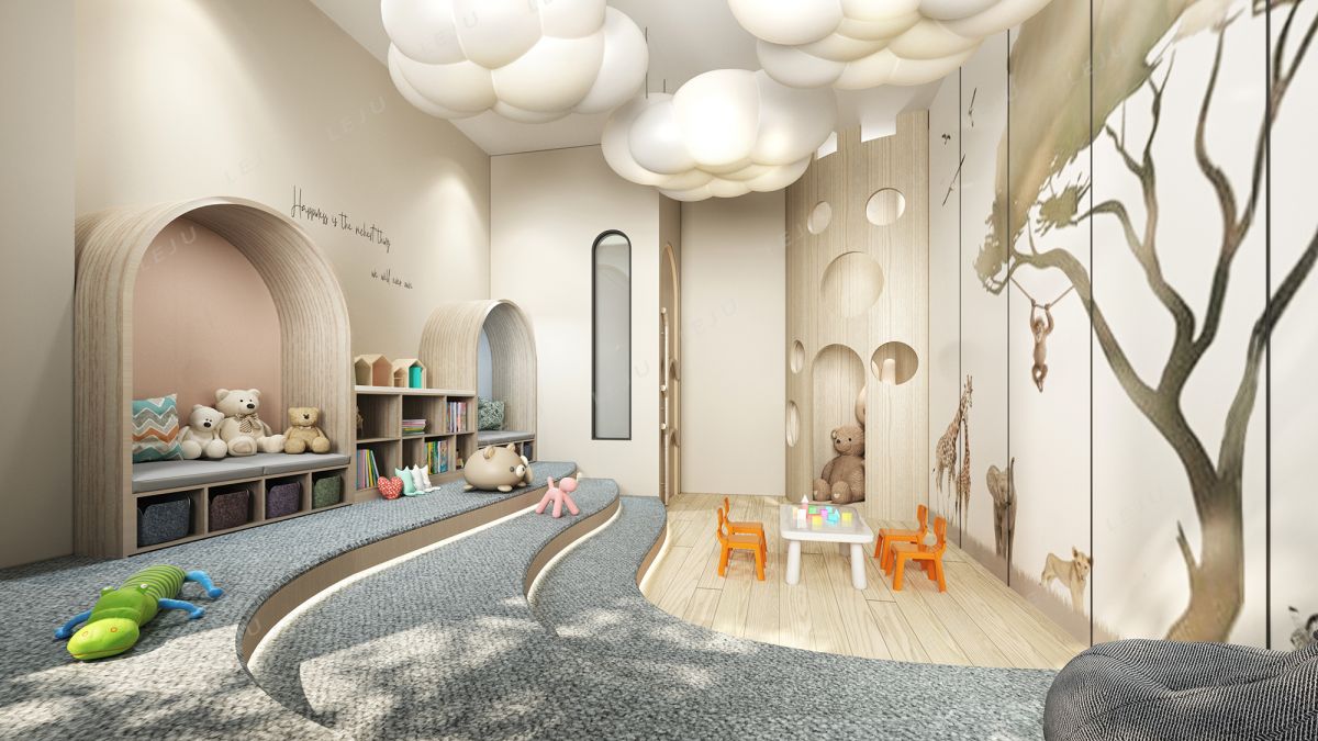 全齡公設3D示意圖-兒童室