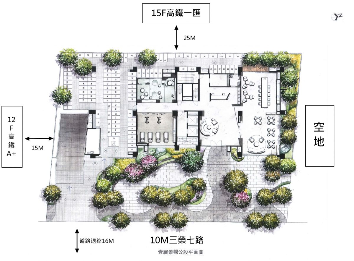 同興協記S-HOME一樓平面圖