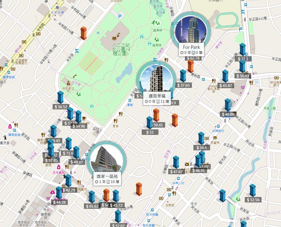 四號公園周圍建案