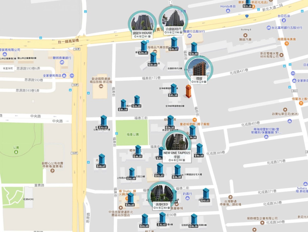 禮躍_實價登錄圖_頭前2-3房房型