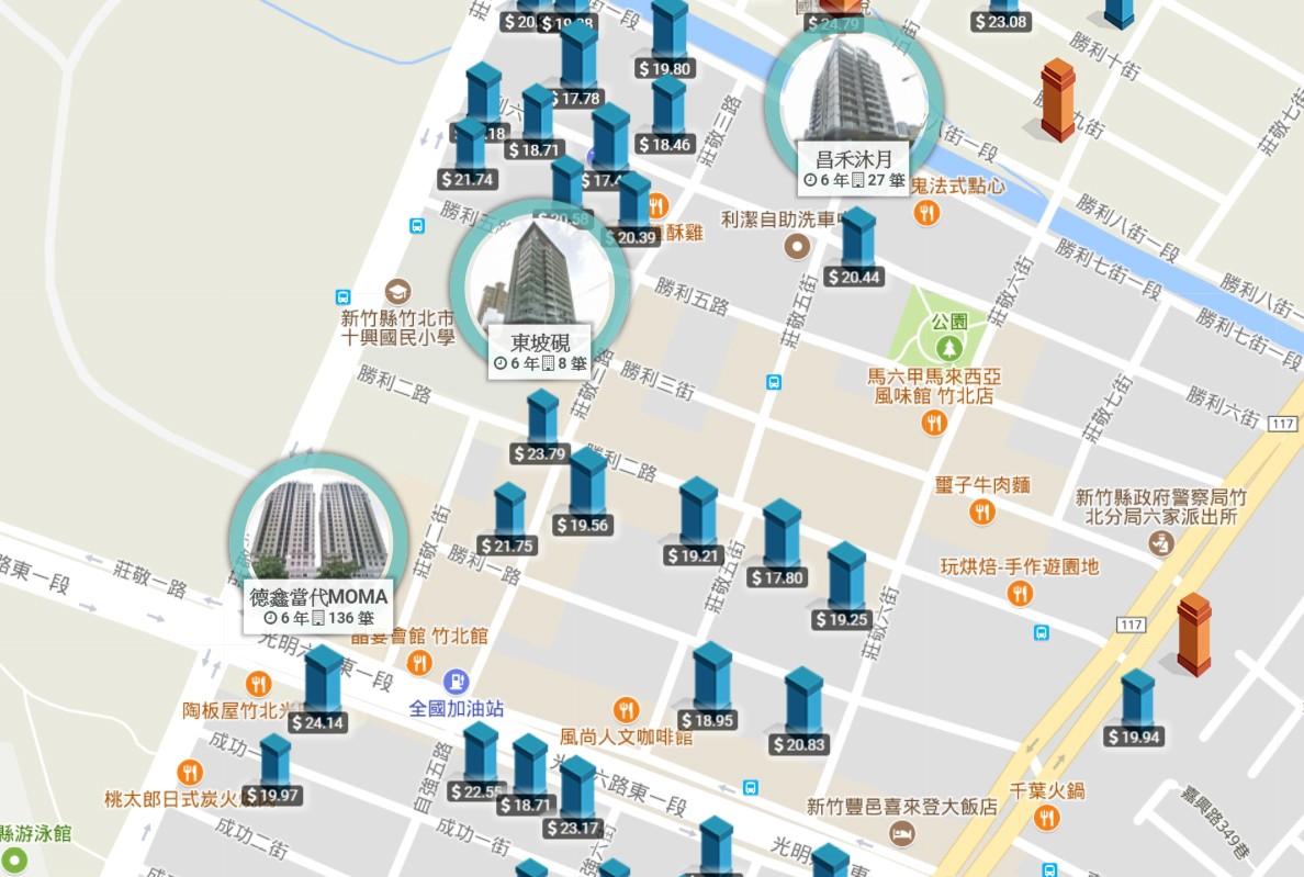 實價登錄圖_縣治二期