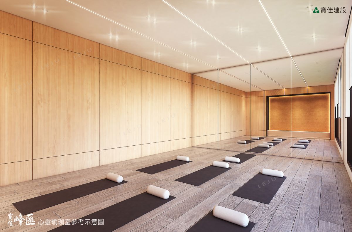 瑜珈室示意圖