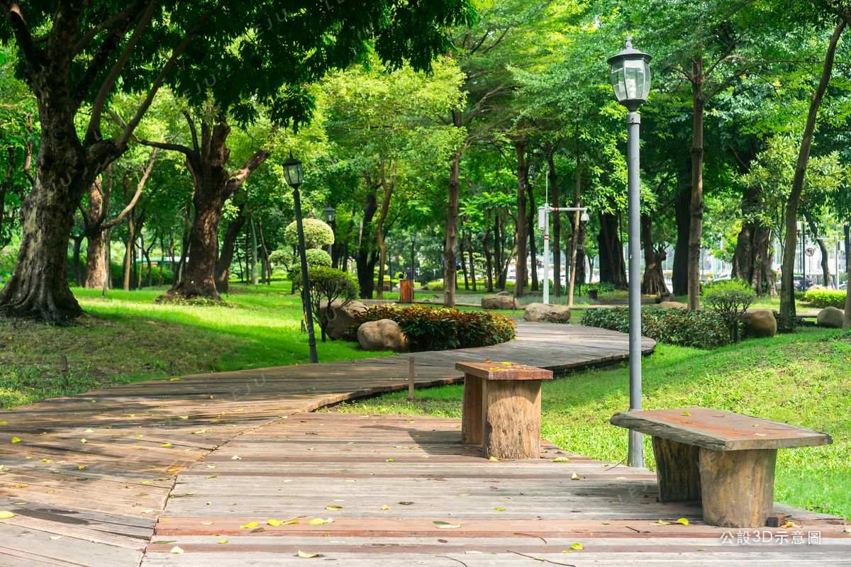 浩瀚豐世紀公設示意圖 - 中庭花園