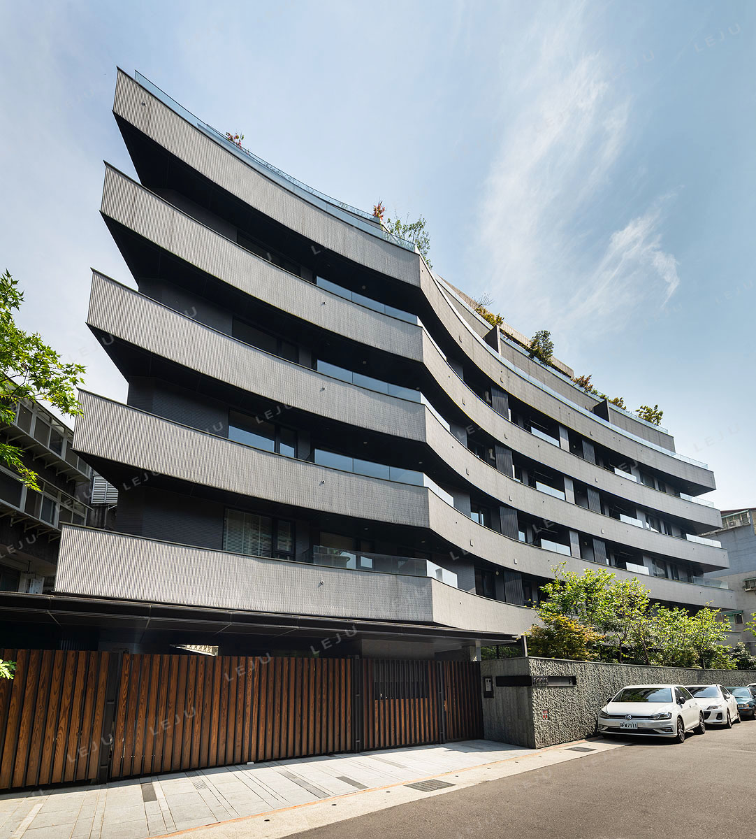 信義逸居建案外觀圖