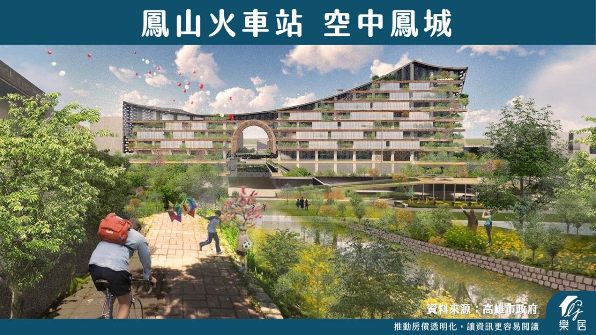 鳳山火車站空中鳳城