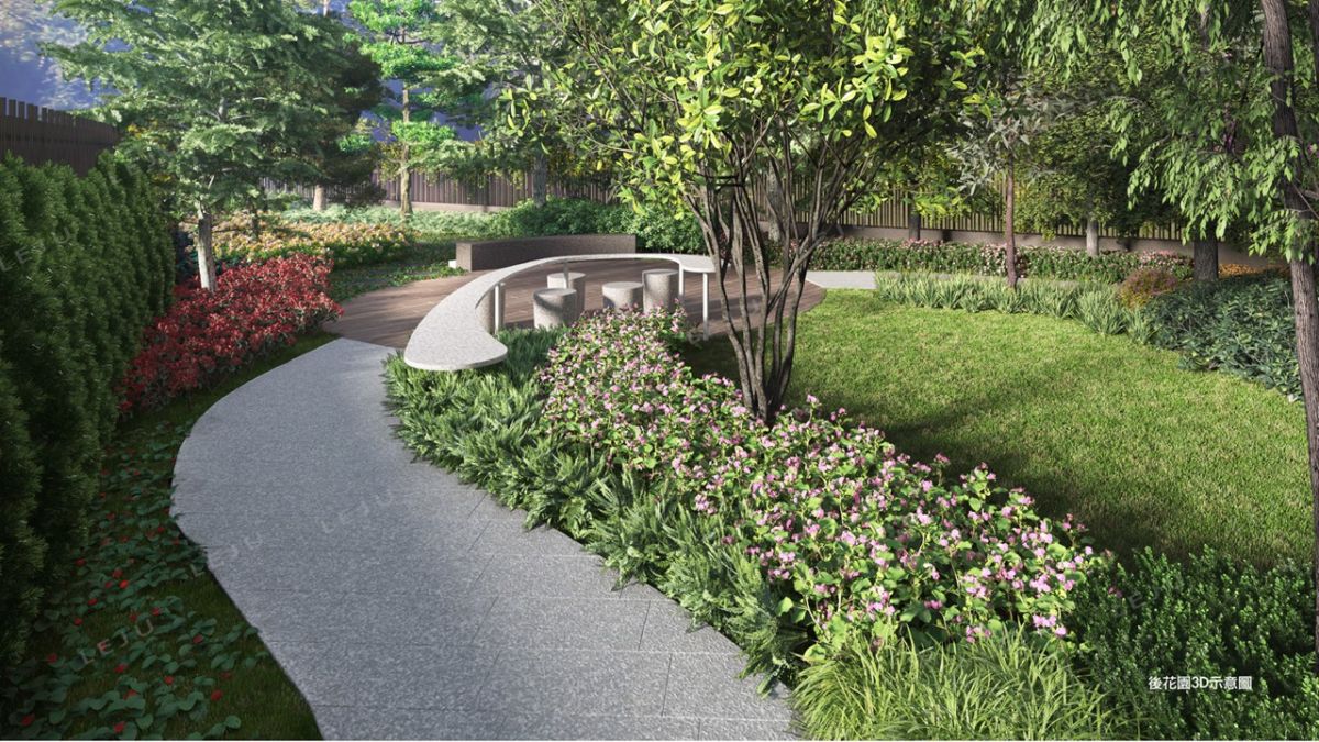 【久樘雋陽】後花園3D示意圖