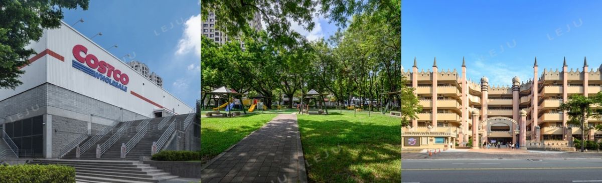 【Costco美式賣場】                                               【正心兒童公園、南苑公園】                                              【永春國小】