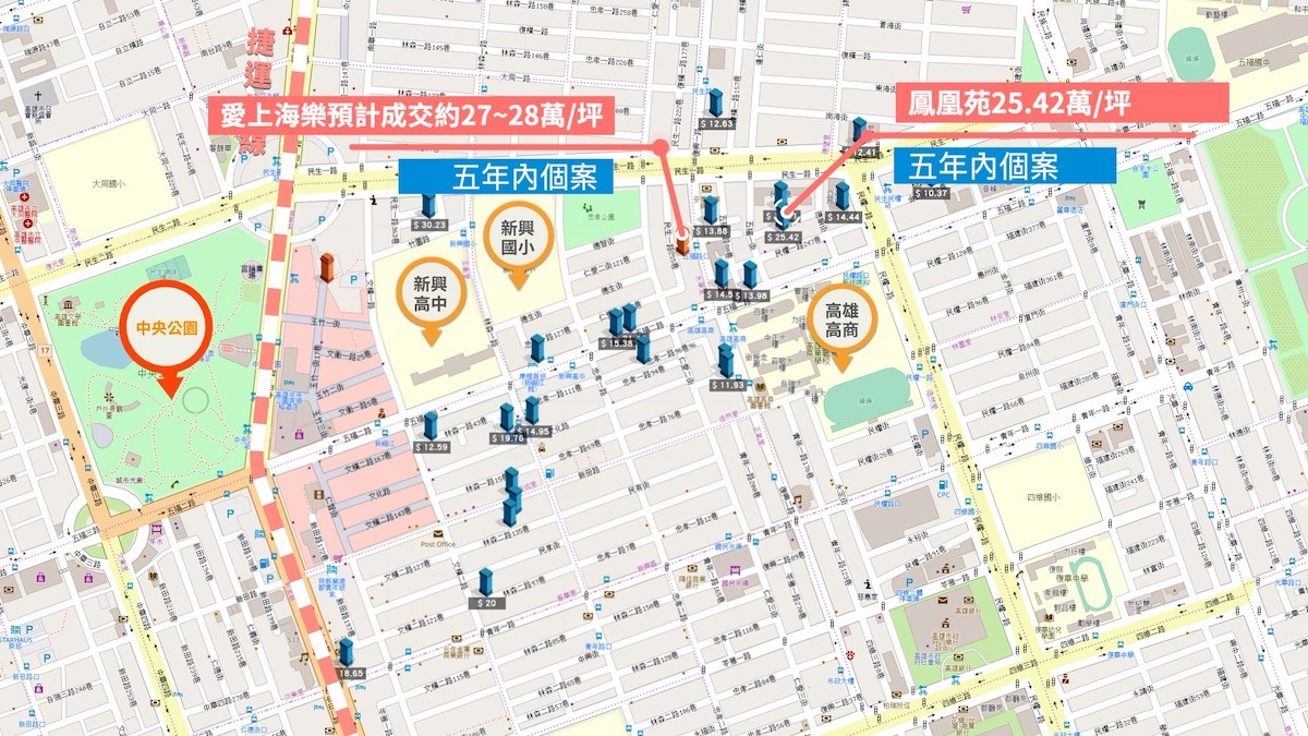 新興區-新堀江商圈