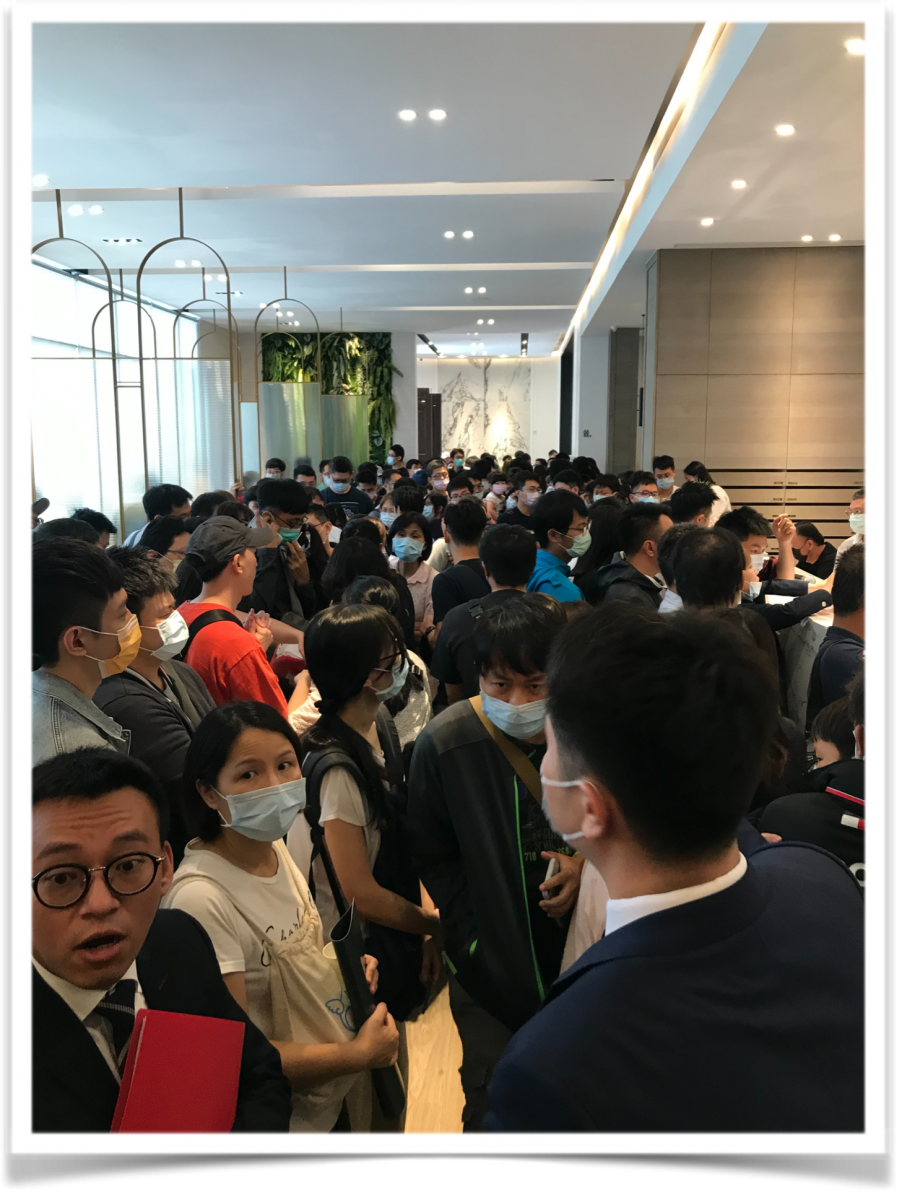新竹預售現場