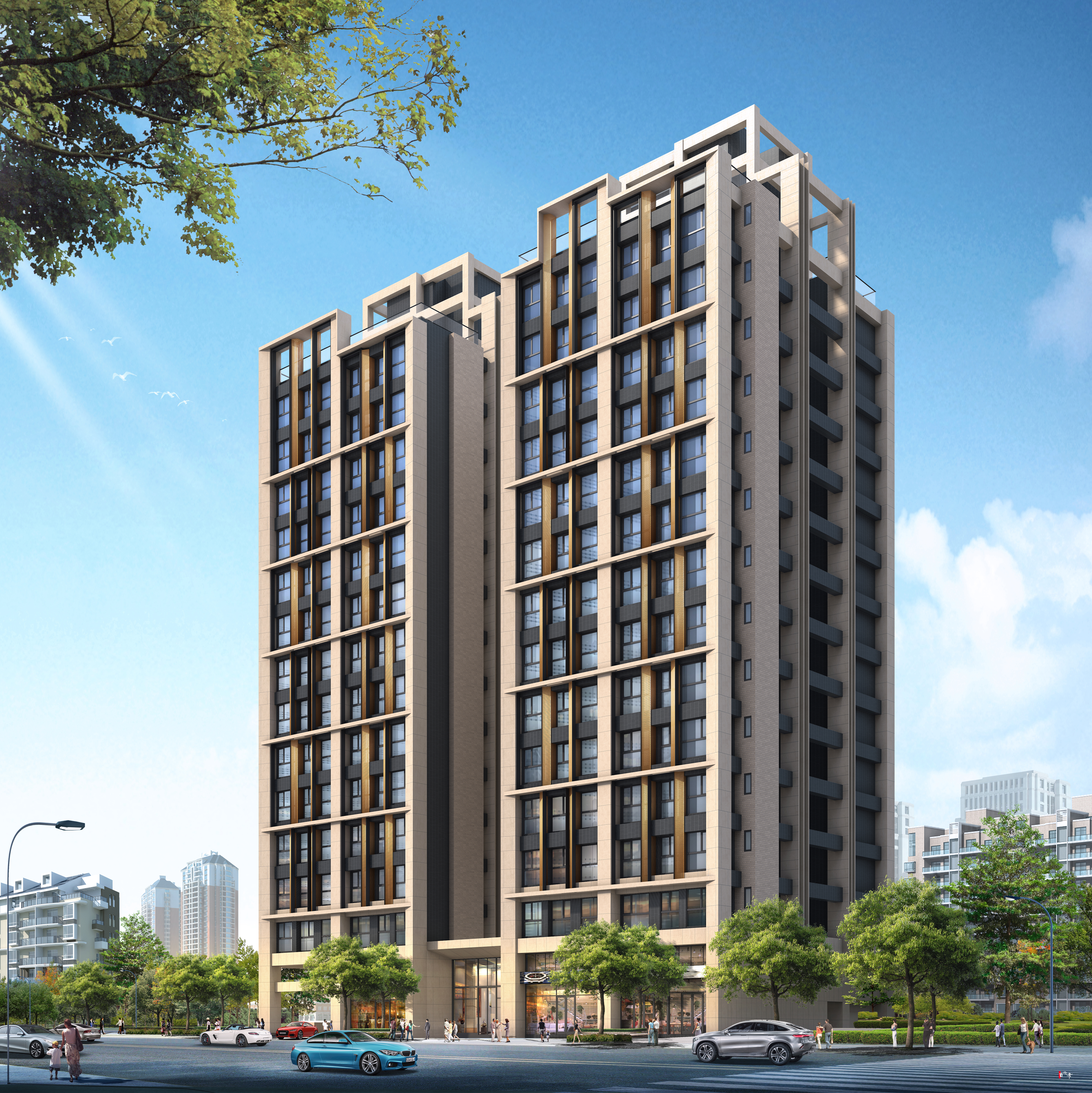 築億築藝建案外觀圖
