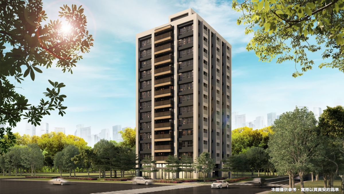 春城越建案外觀圖