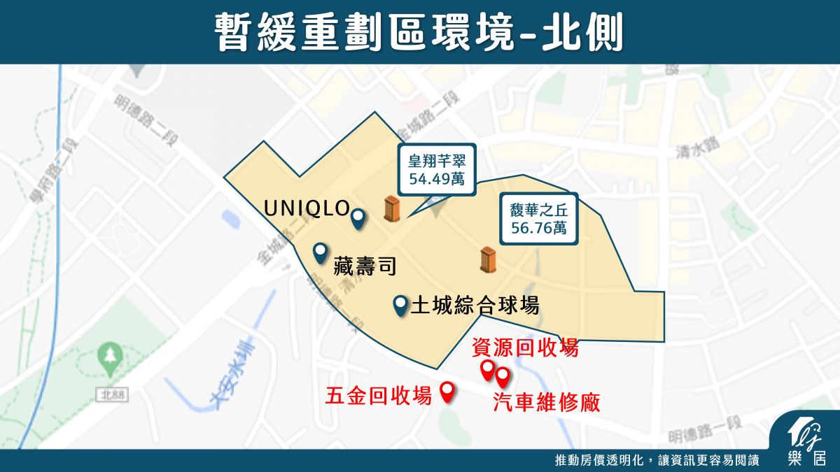 暫緩重劃區環境-北側