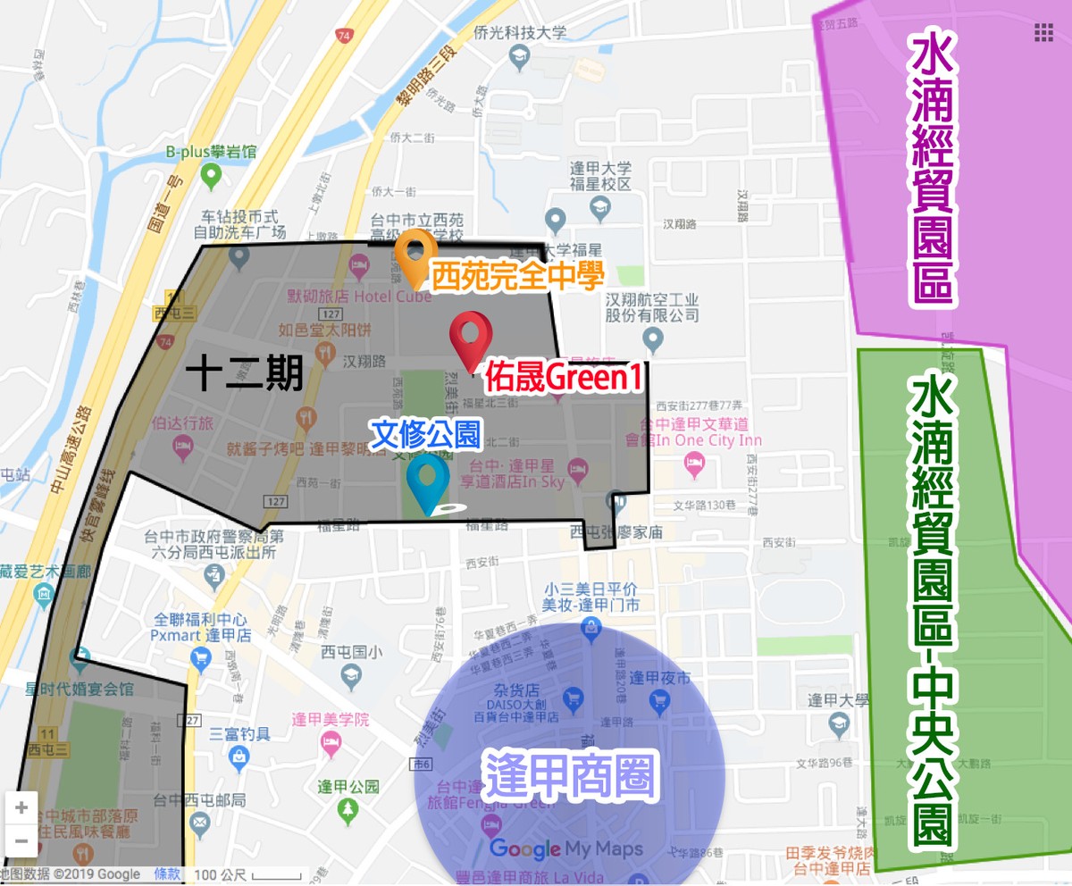 佑晟Green1 位置圖