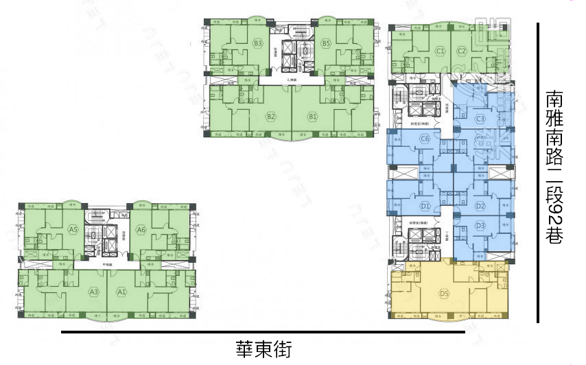 嘉廷家傳標準層平面圖