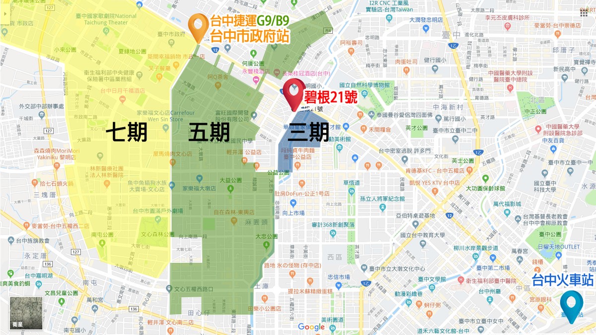 碧根21號區位圖