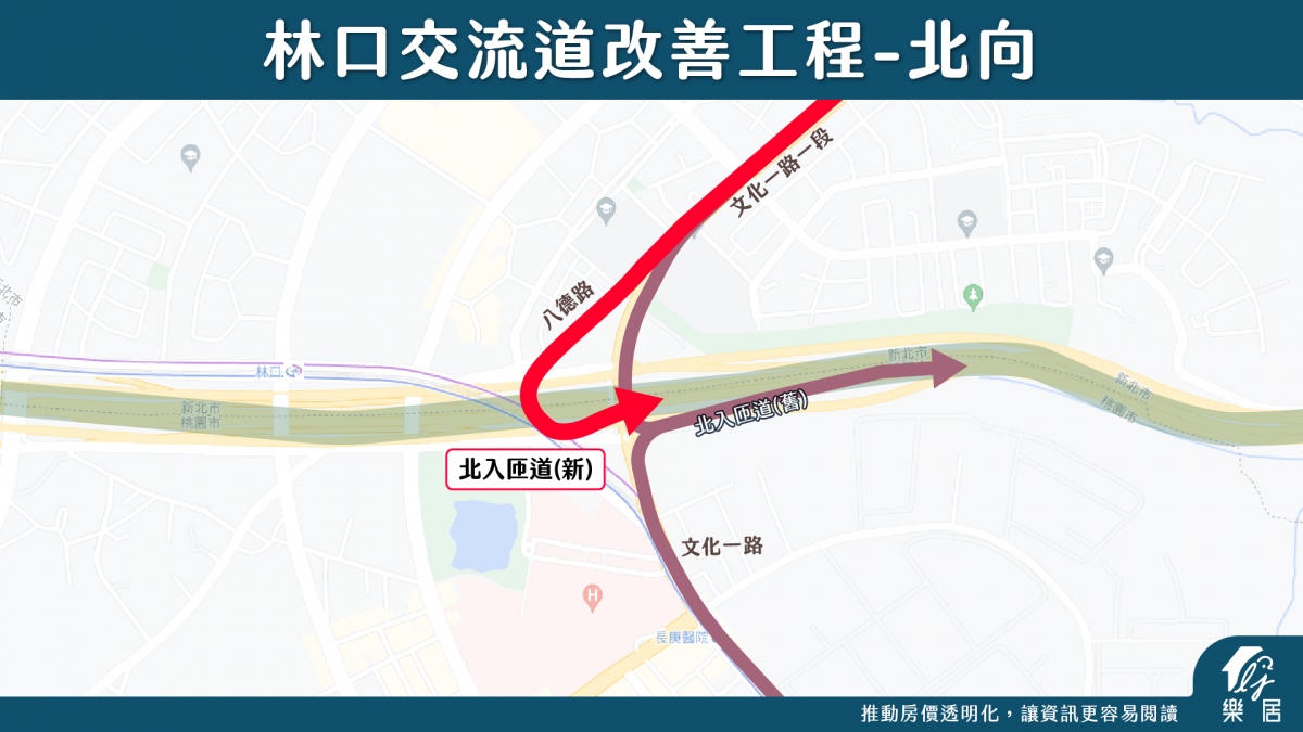 林口交流道改善工程-北向
