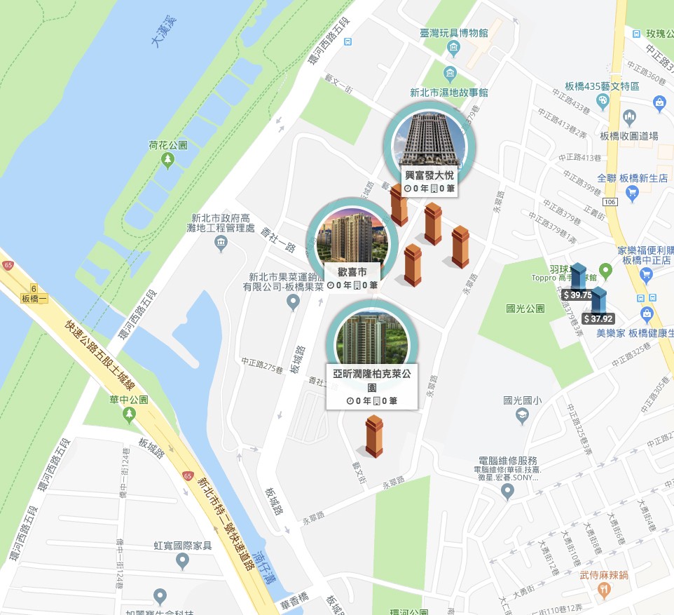 柏克萊公園-江翠北側重劃區AB區