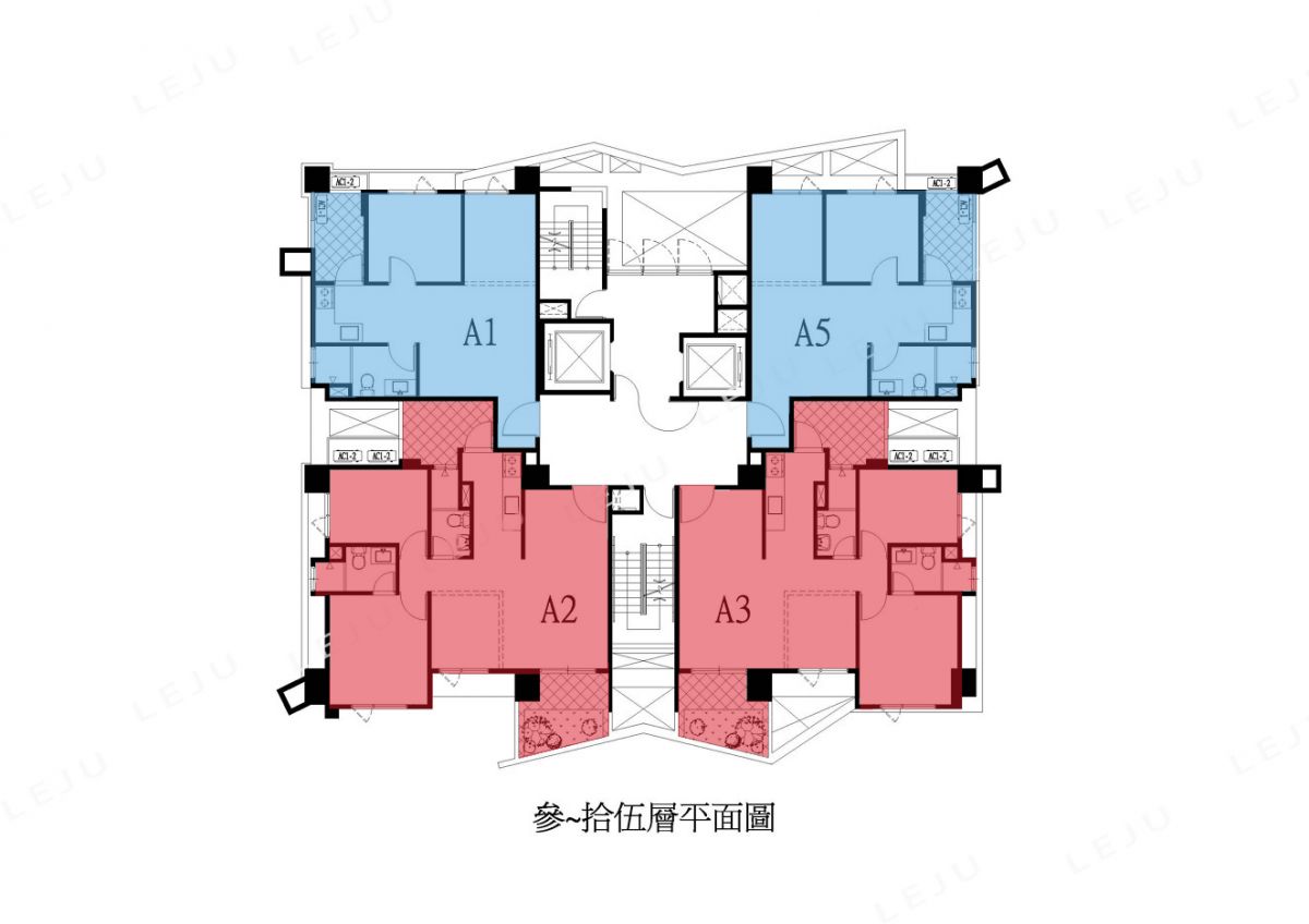 標準層平面分析