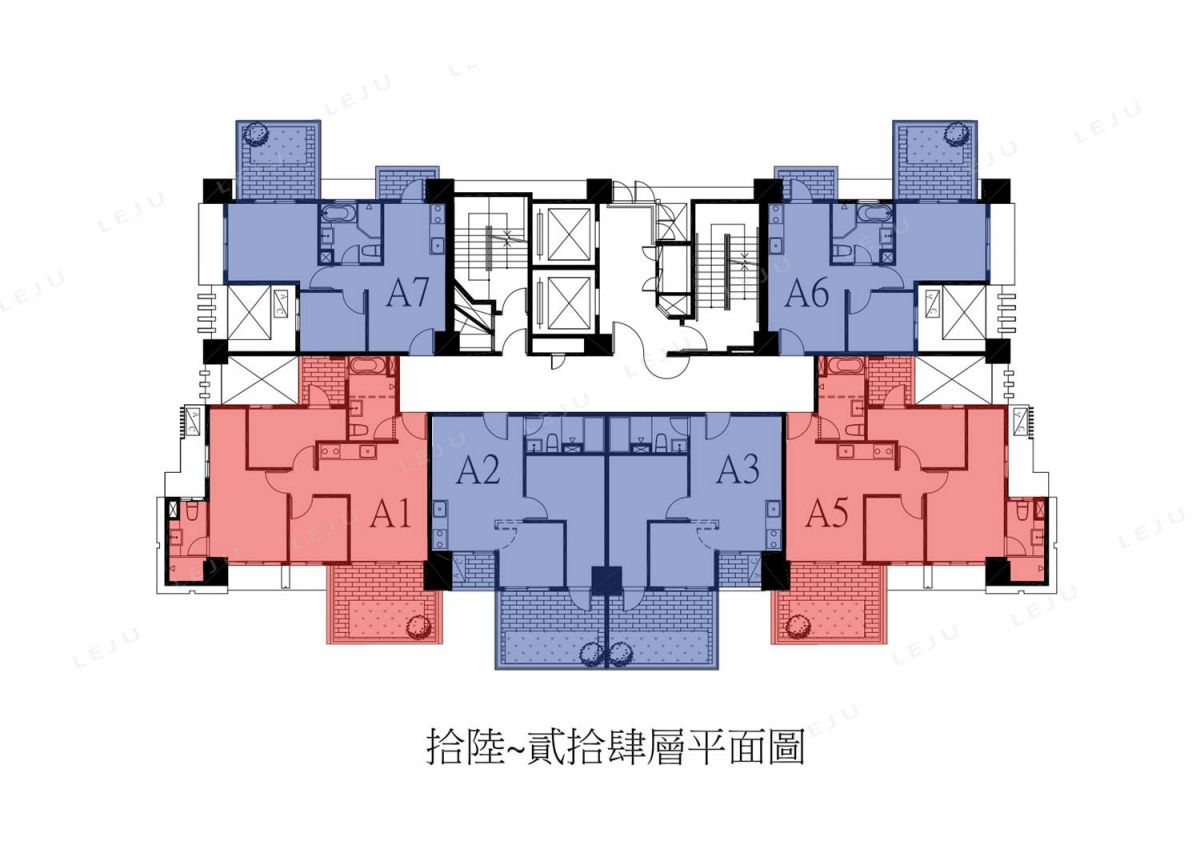標準層平面分析