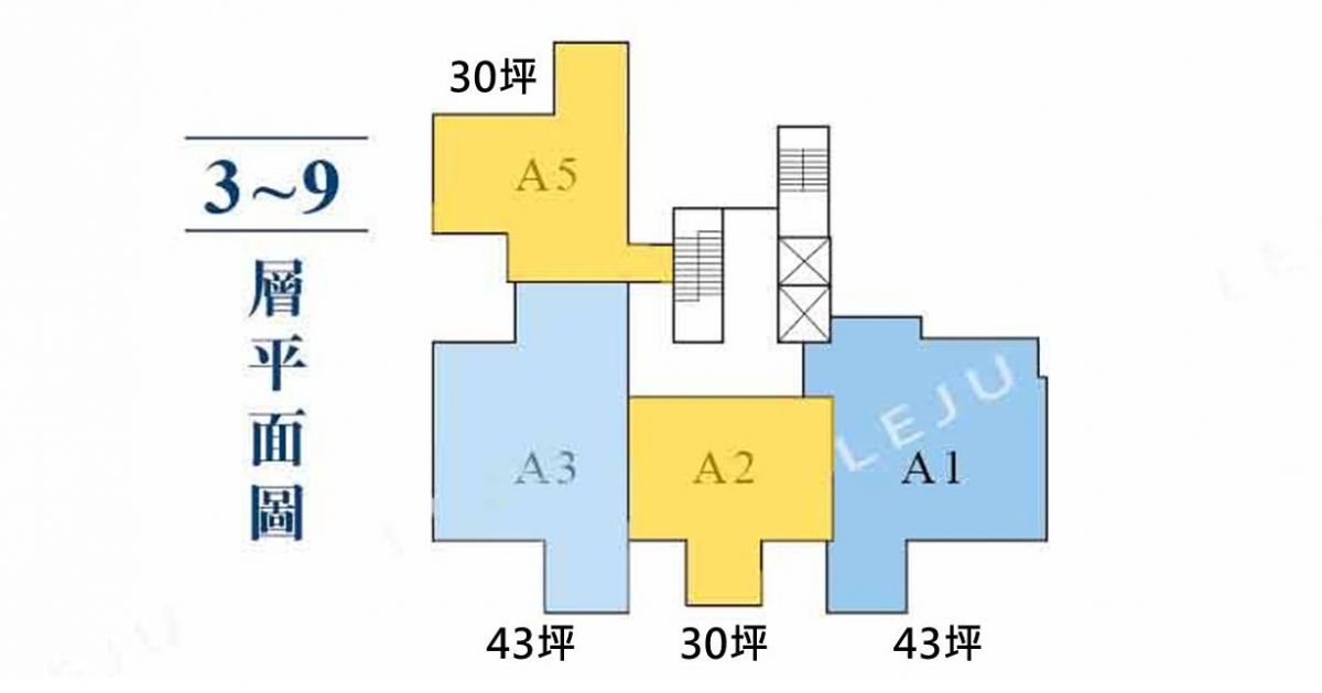 標準層平面分析