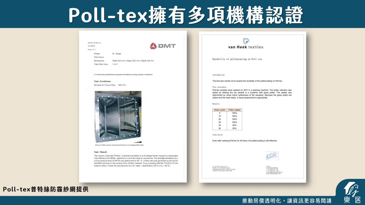 poll-tex擁有多項機構認證-1