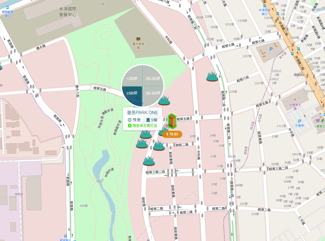 水湳經貿園區周邊個案