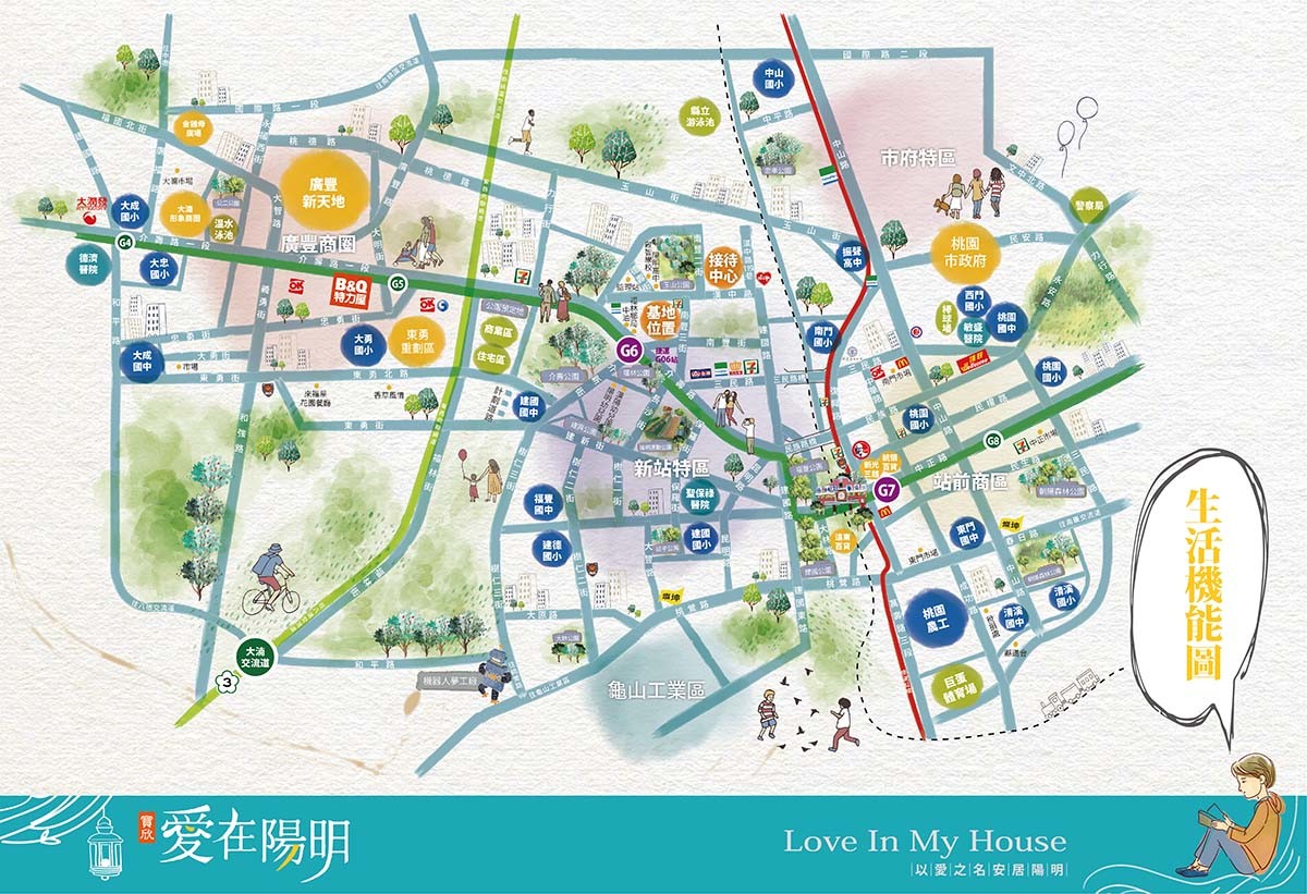 寶欣愛在陽明生活機能圖