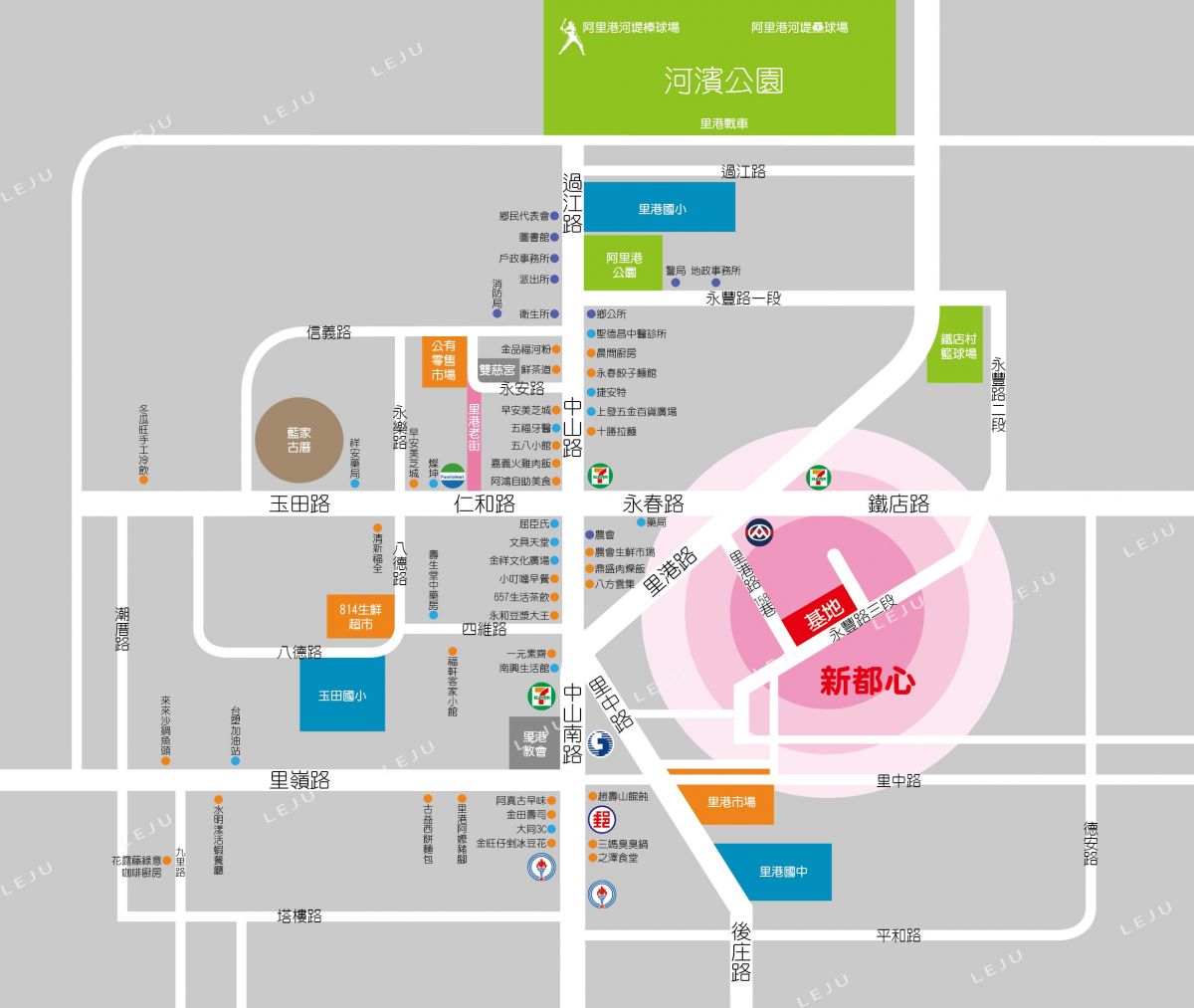 皇家双喜 位置圖