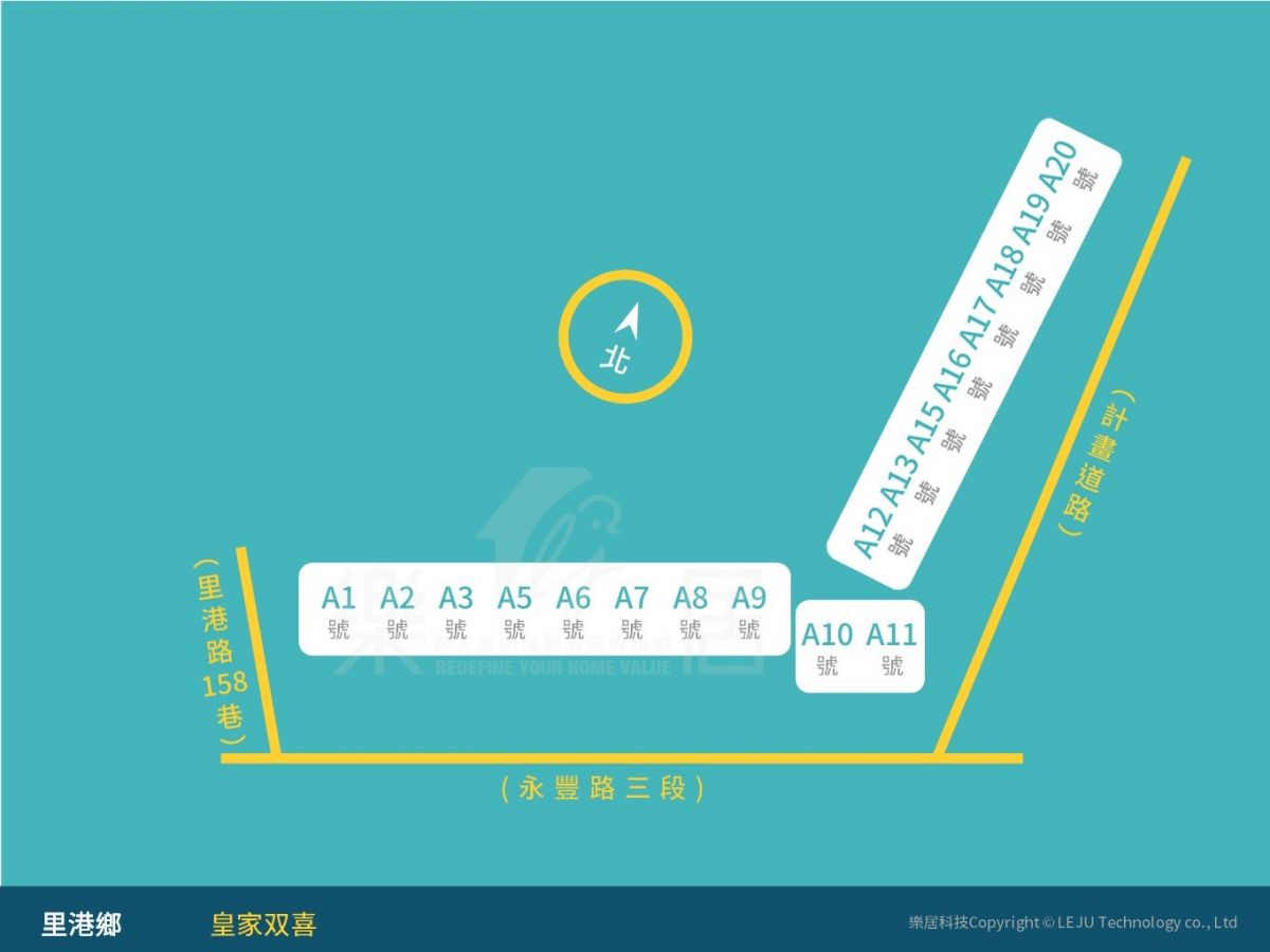 皇家双喜 分布圖