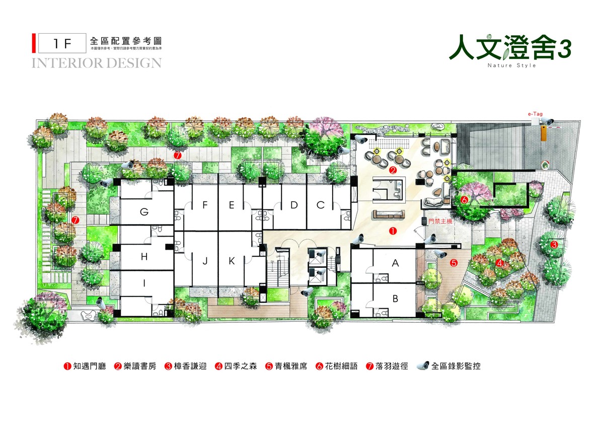 人文澄舍NO31F平面圖