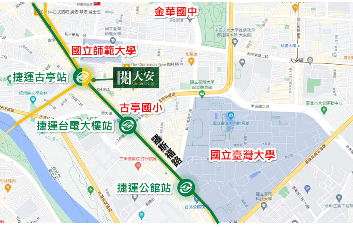 【閱大安】生活機能圖