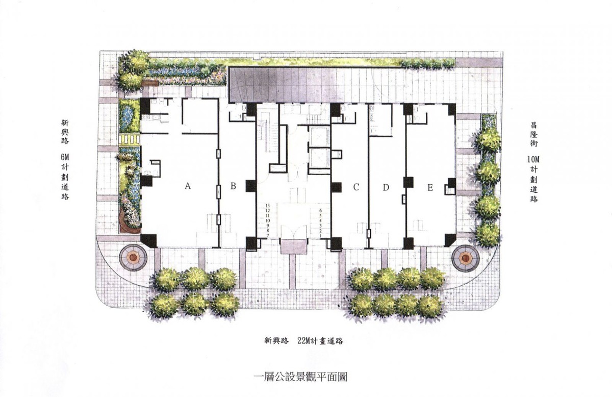 集美鼎豐-1F平面圖