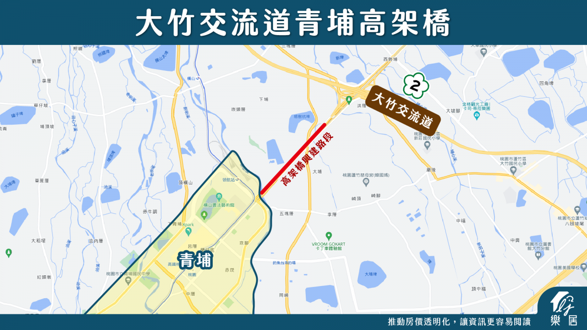 大竹交流道青埔高架橋
