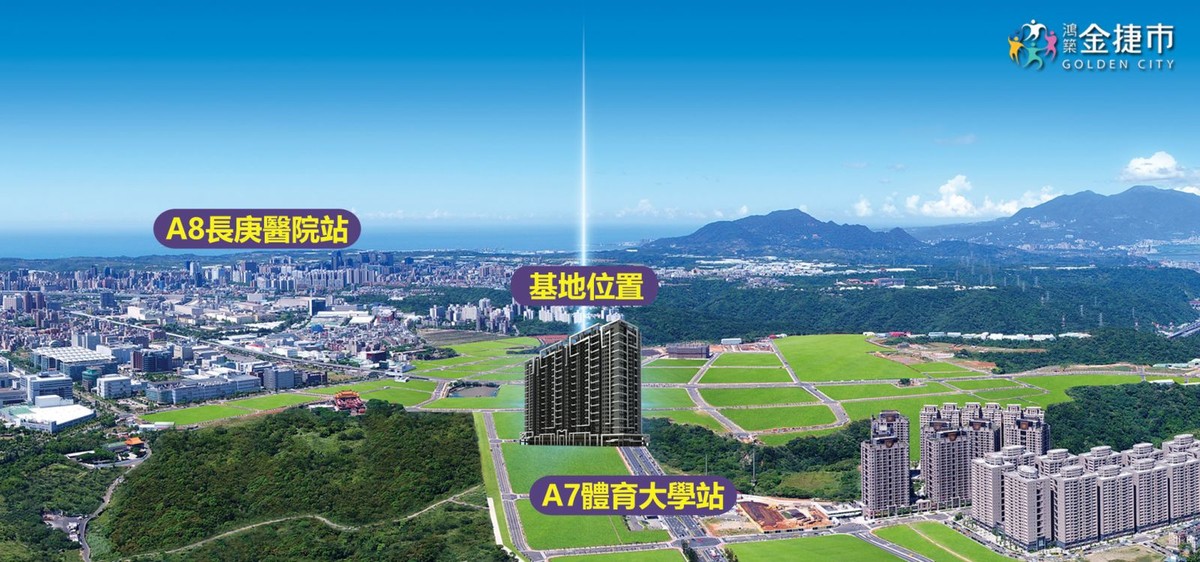 鴻築金捷市_周圍環境圖