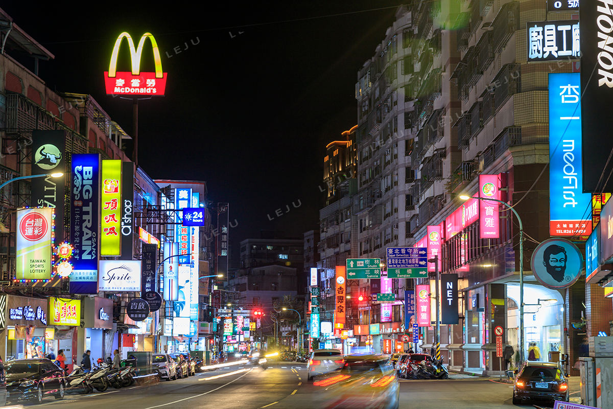 咊暘城中央 海山商圈實景拍攝