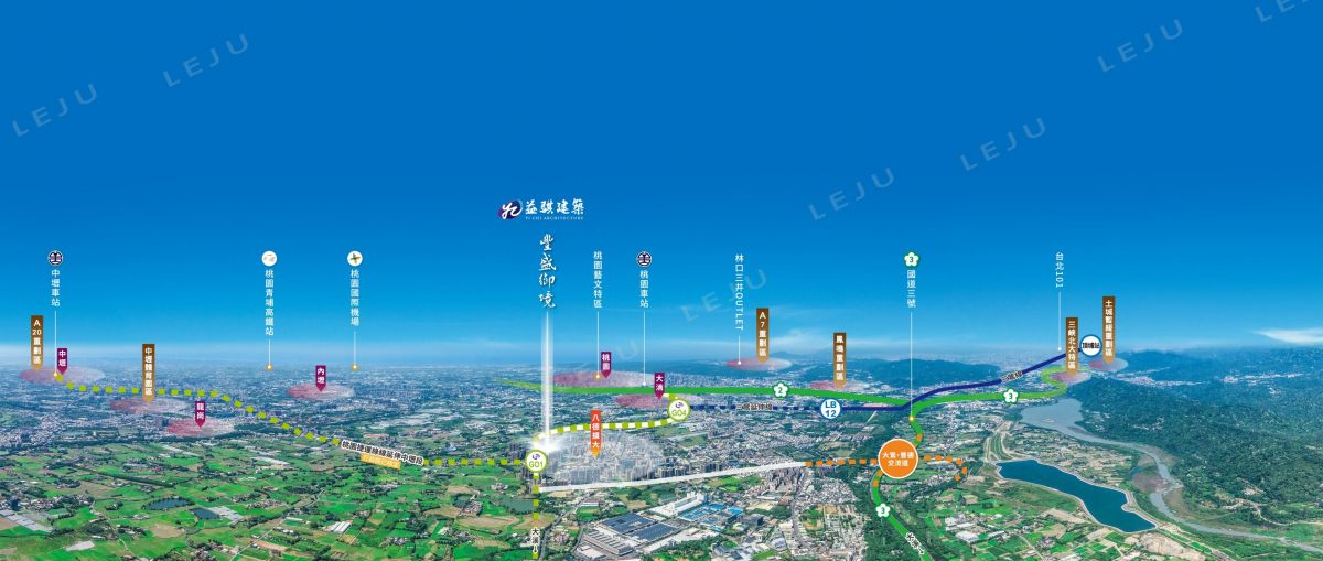益騏豐盛御境空拍圖