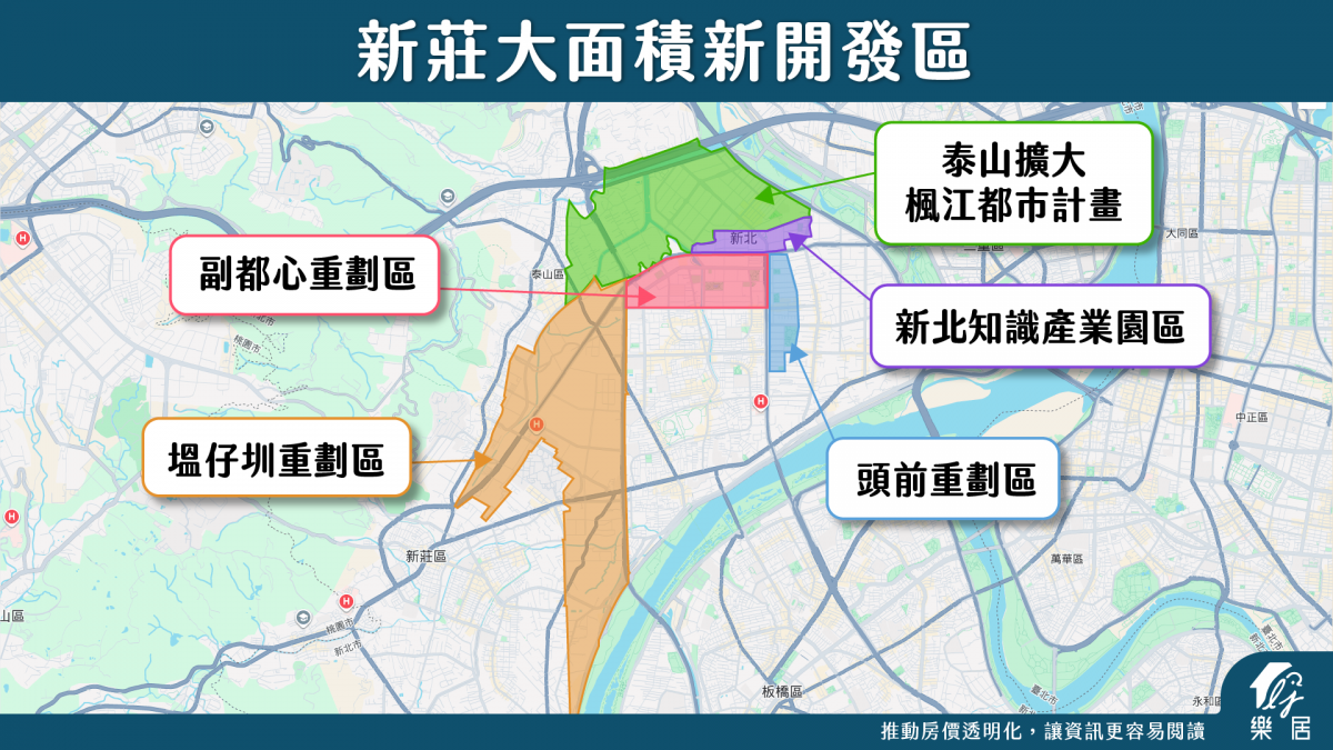 新莊大面積新開發區