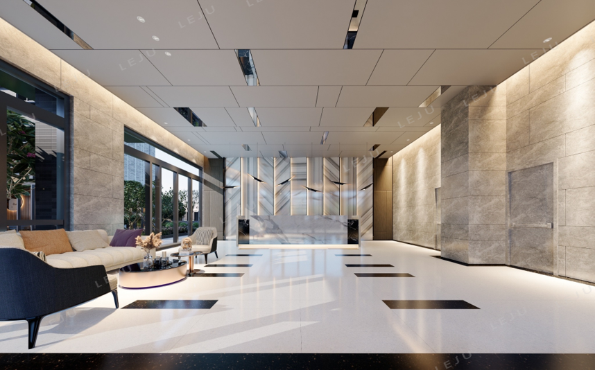 【寶欣上漾】大廳 3D示意圖