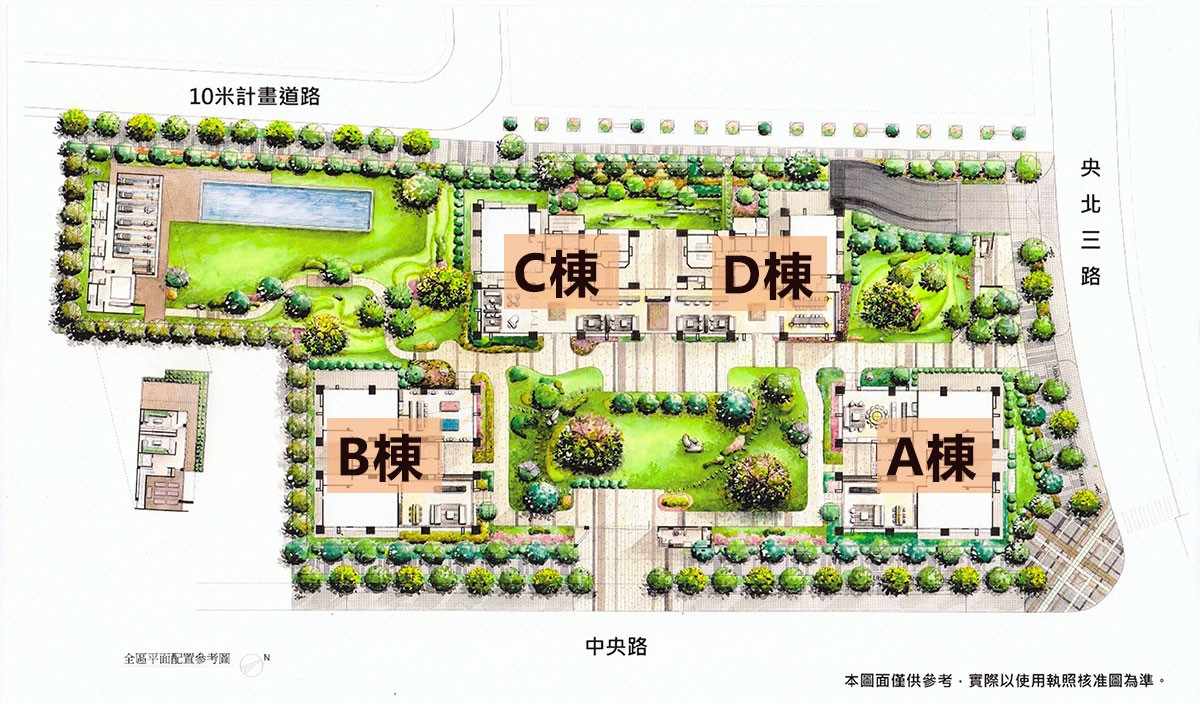 新店_全陽大璽_1F平面圖