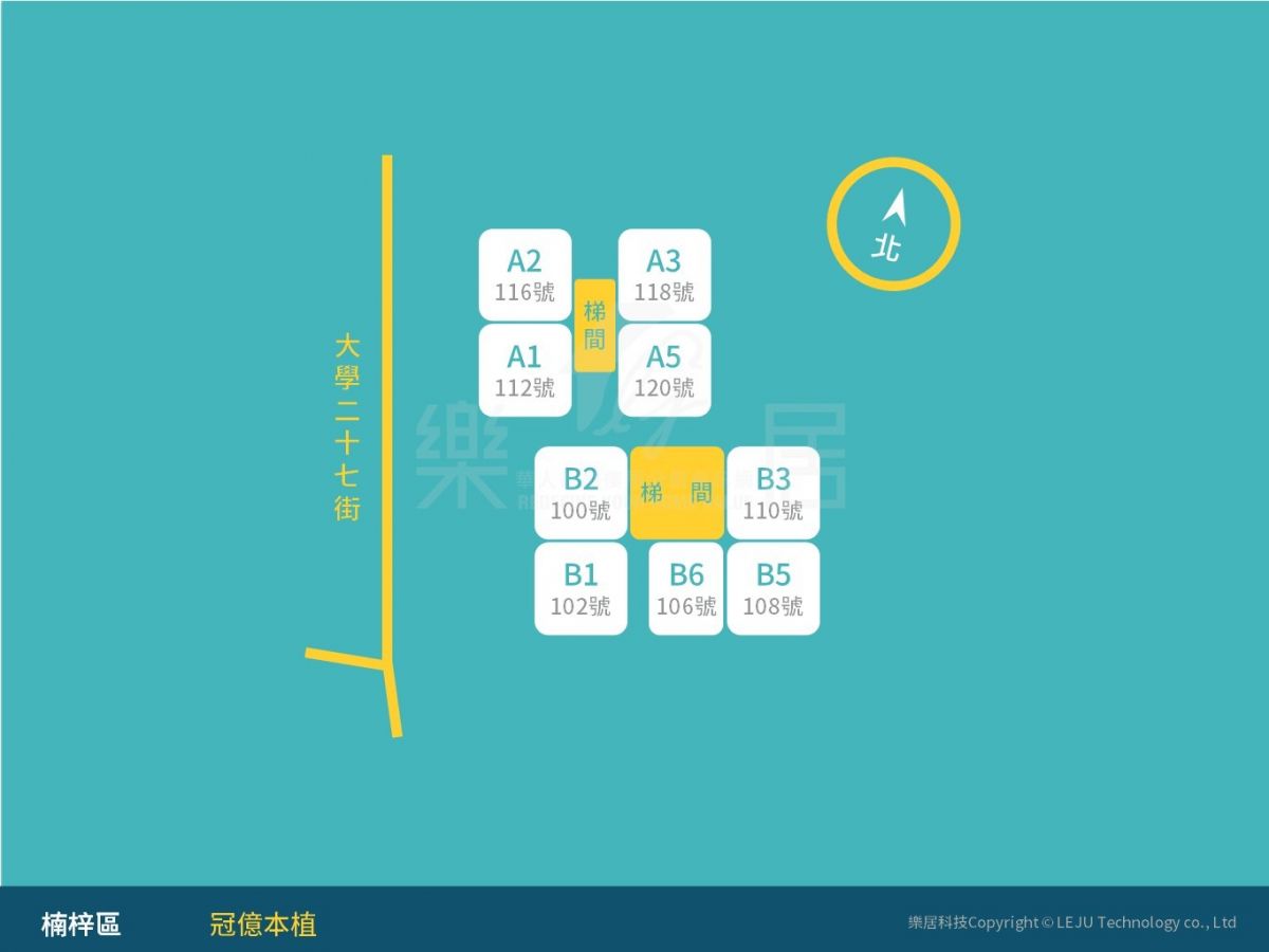 冠億本植一樓平面圖