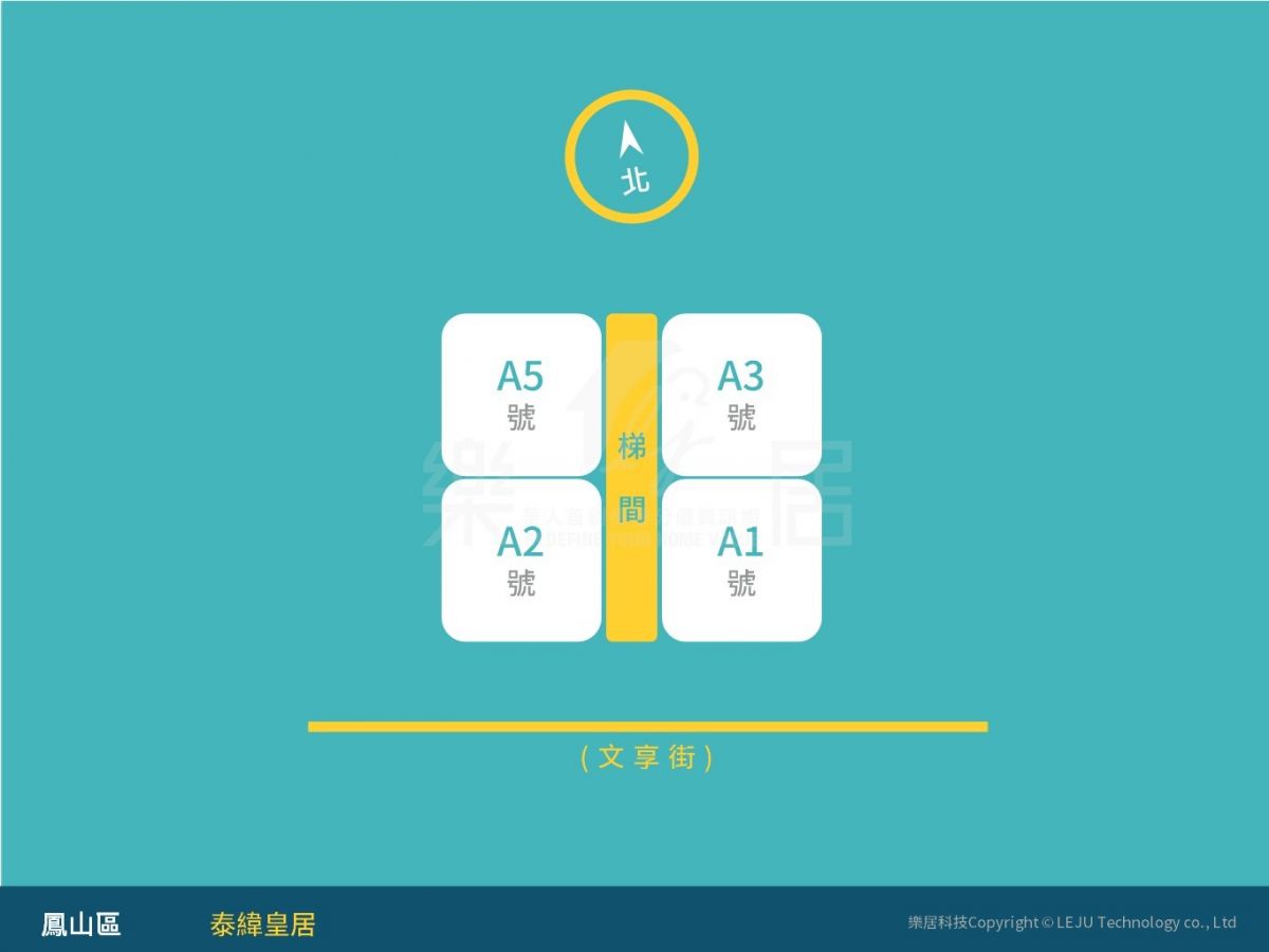 泰緯皇居一樓平面分析