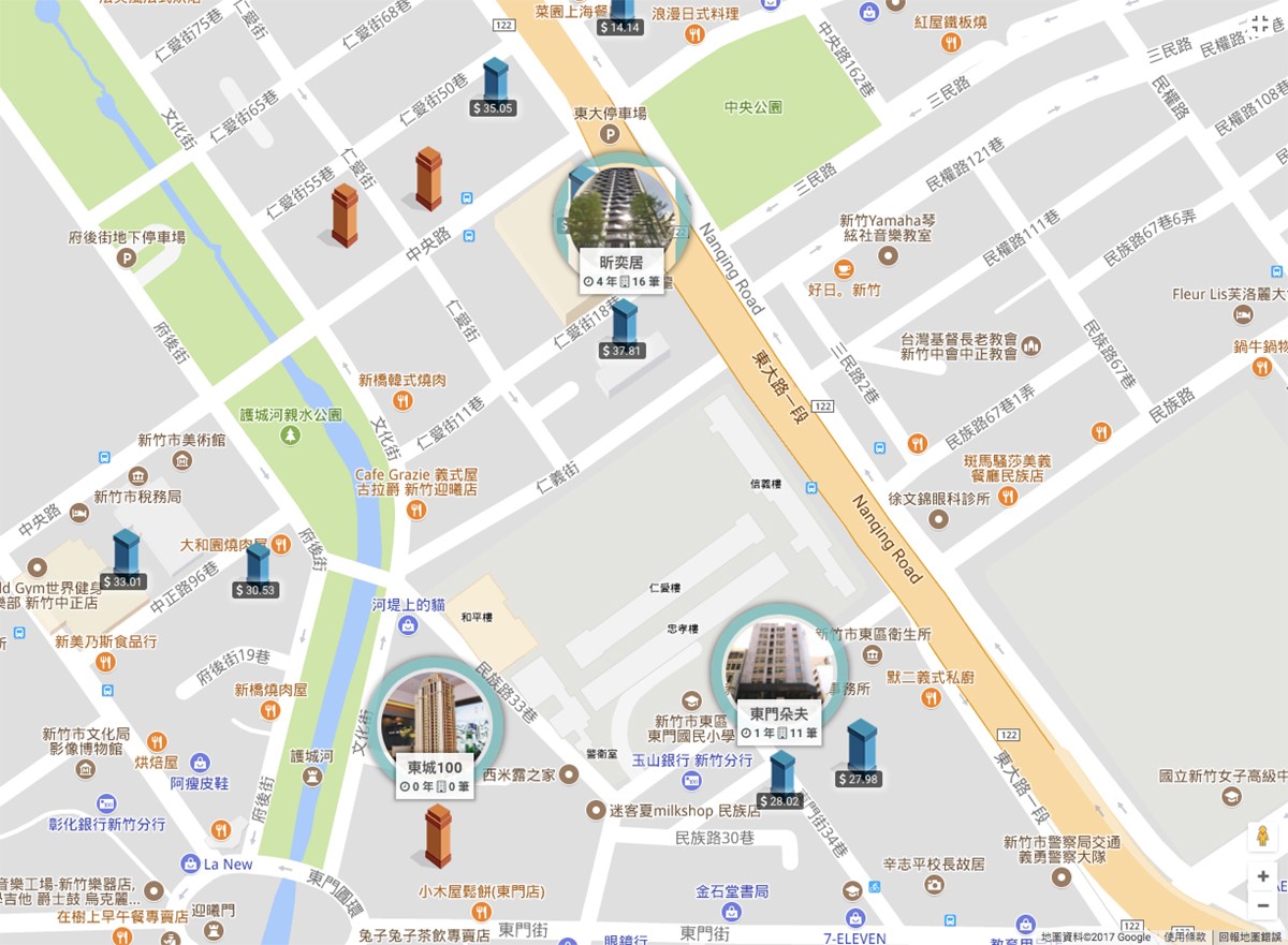 東區地圖
