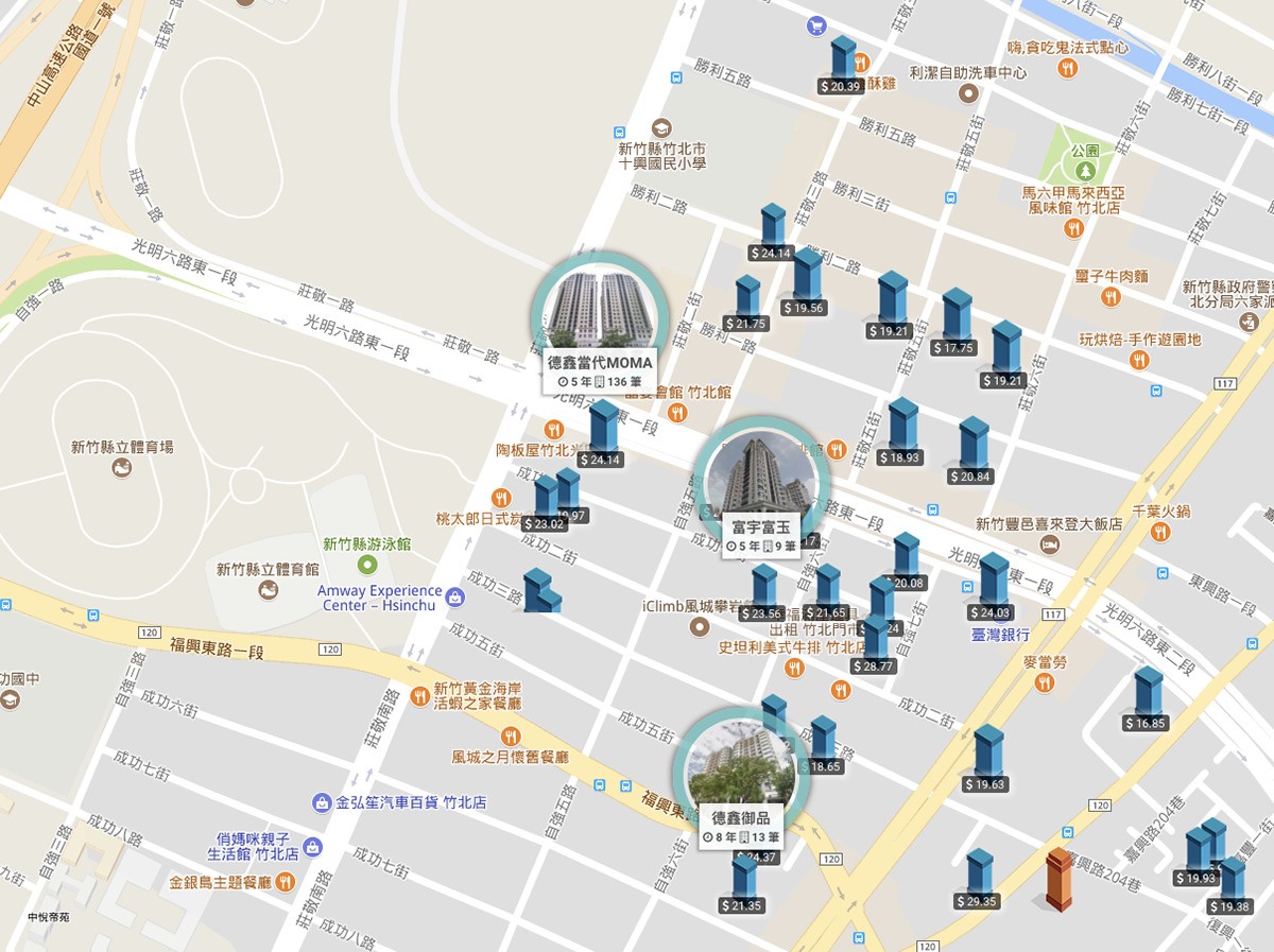 縣治二期地圖