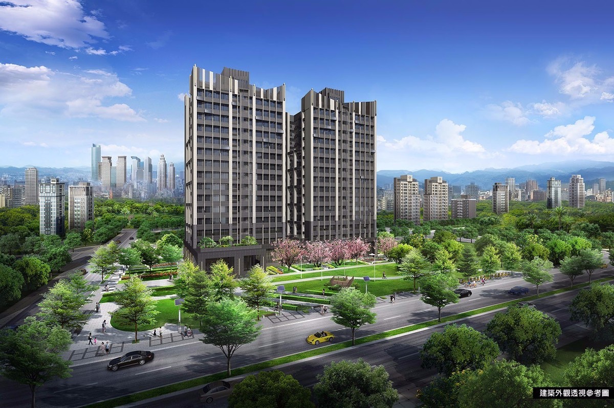 新潤亞昕翠峰3D外觀圖