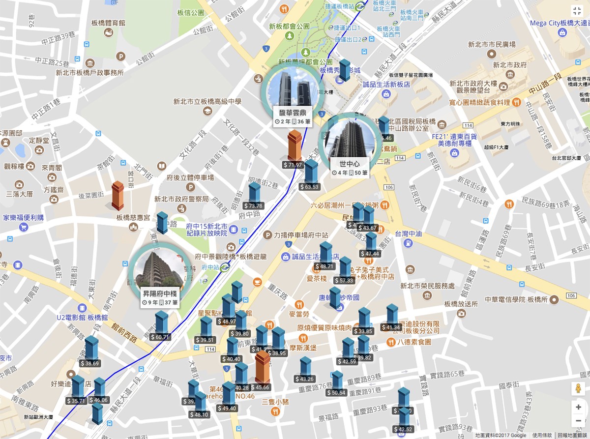 府中站地圖