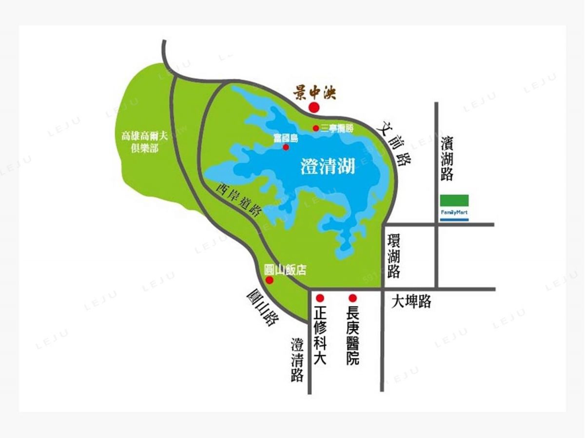 「景中泱」 生活機能圖